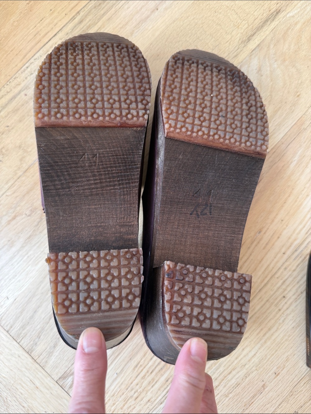 Sandgren Brett low closed-back Clogs - Picture 3 of 5